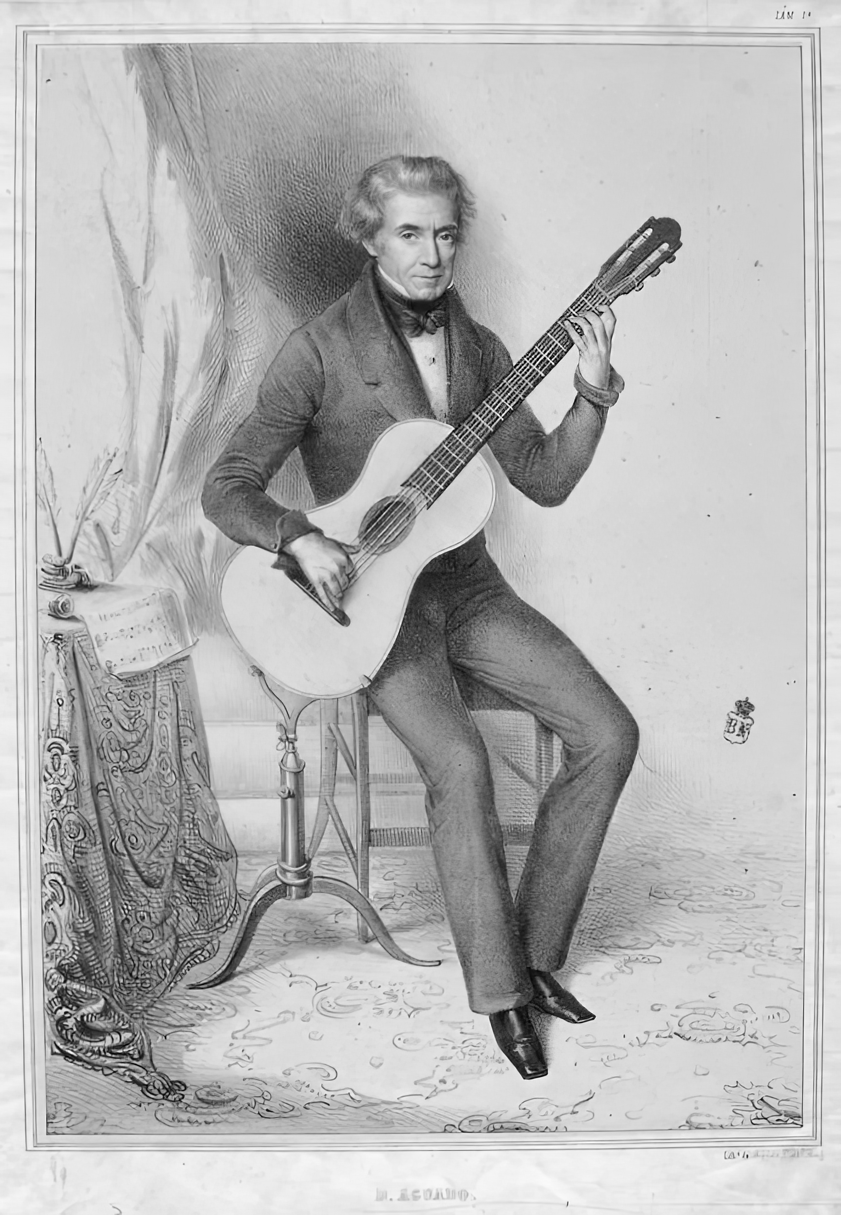 Dionisio Aguado (1784-1849) | Spanish composer-guitarist