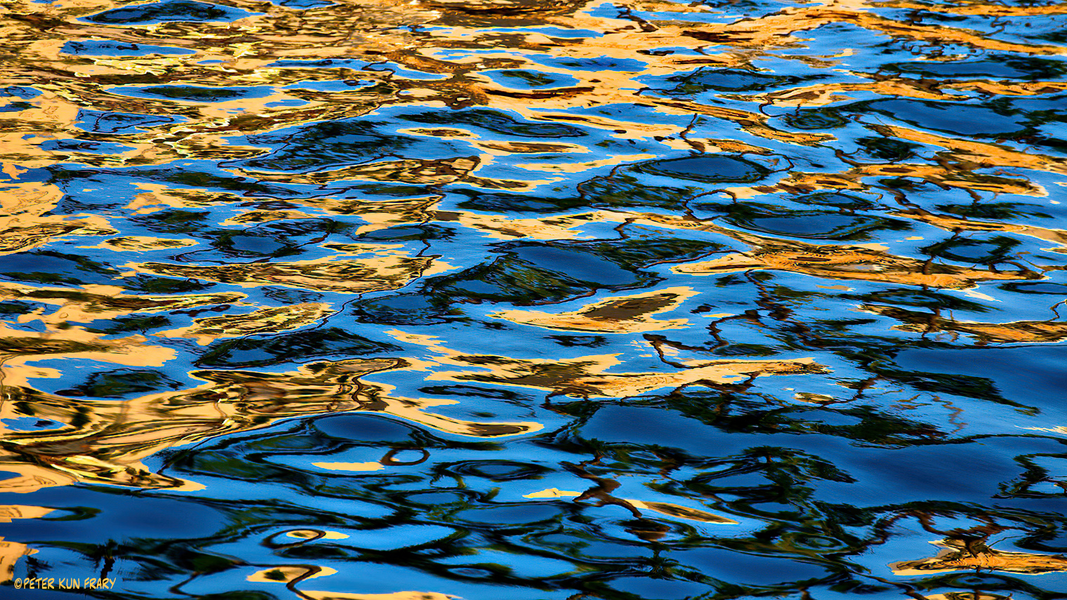Waves | Dockside reflections at Aloha Tower | ©Peter Kun Frary