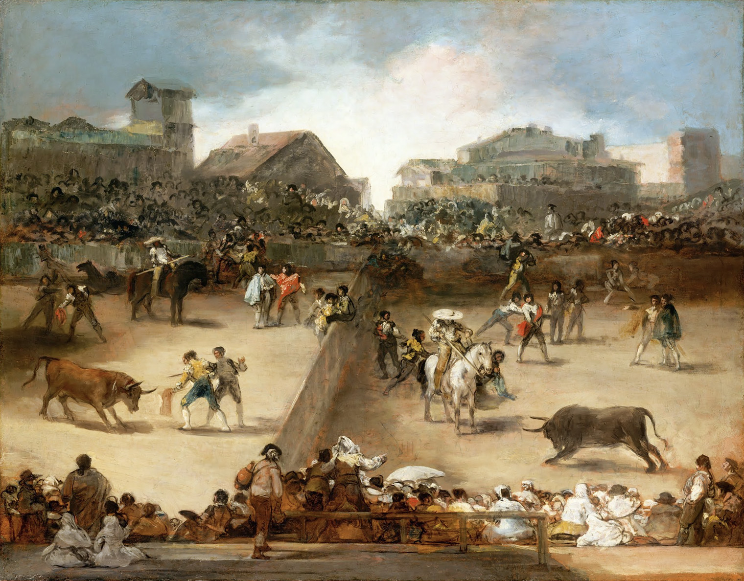 Bullfight in Divided Ring