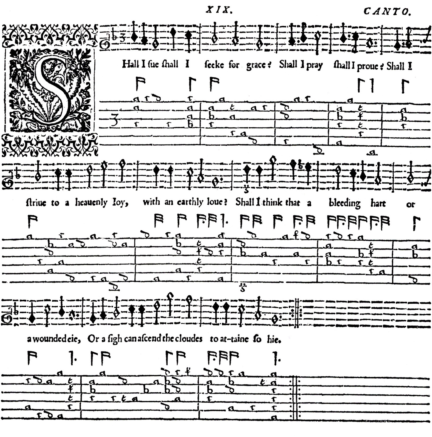 Shall I Sue (1600) | John Dowland