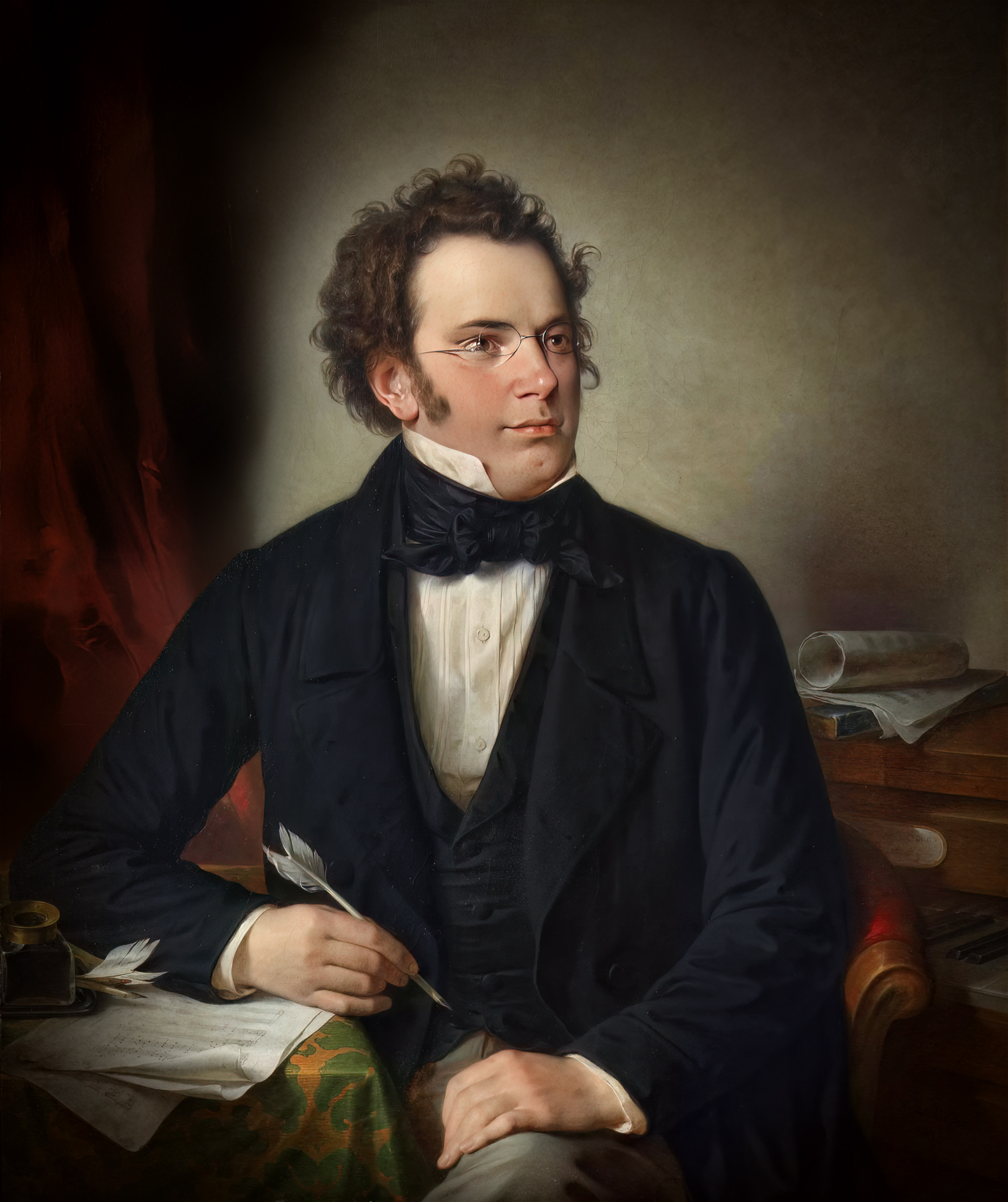 Franz Schubert | Wilhelm August Rieder, 1796-1880 | Vienna Museum