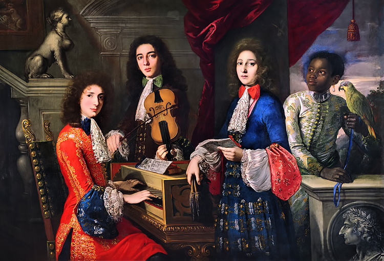 Three Musicians of the Medici Court