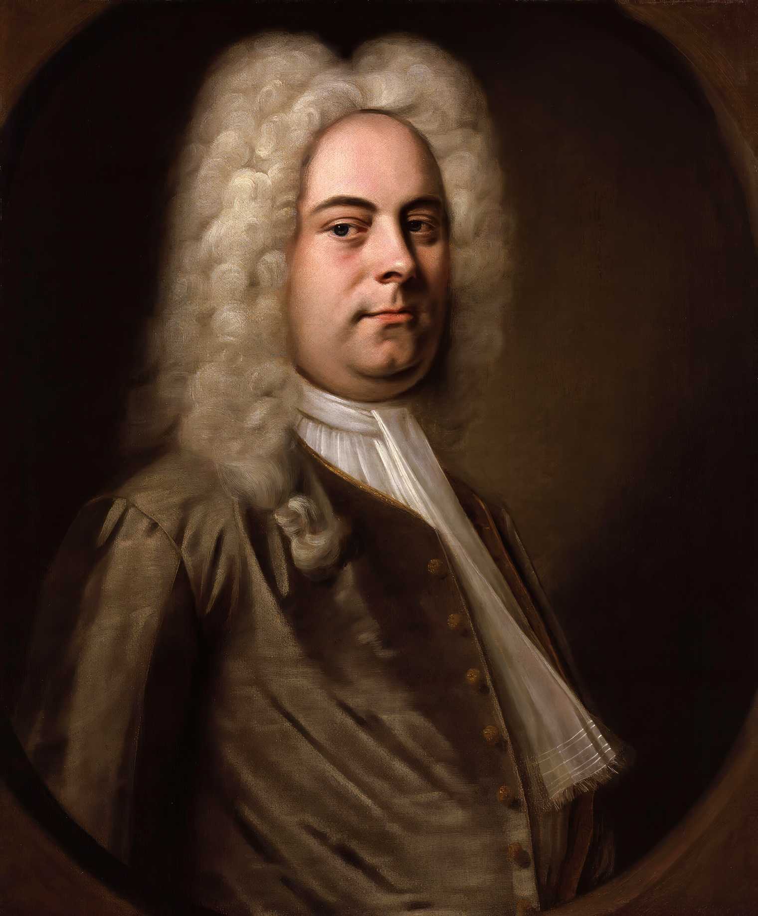 Handel with wig