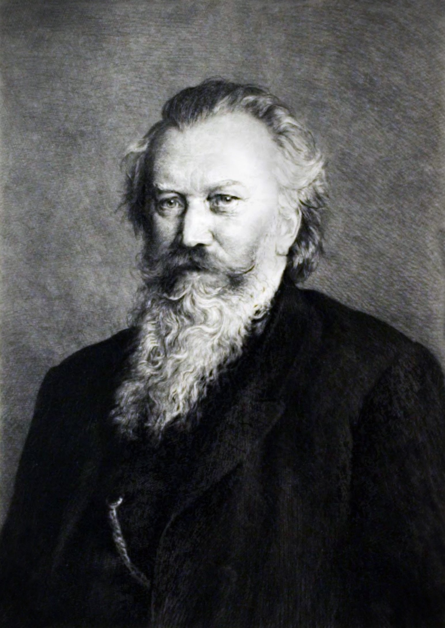 Johannes Brahms | Portrait during his latter years | Royal College of Music