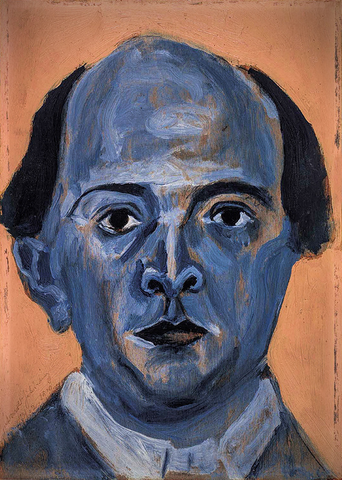 Arnold Schoenberg, self-portrait