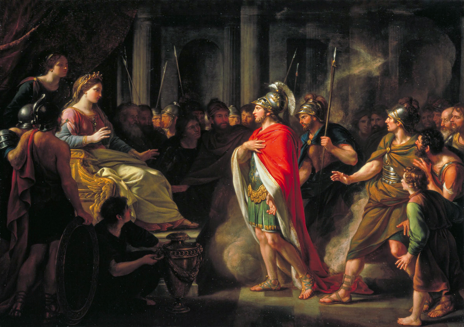 Meeting of Dido and Aeneas