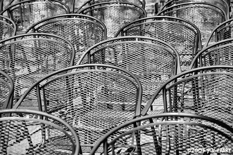 Chairs | Repetition is a key component of musical form | ©Peter Kun Frary