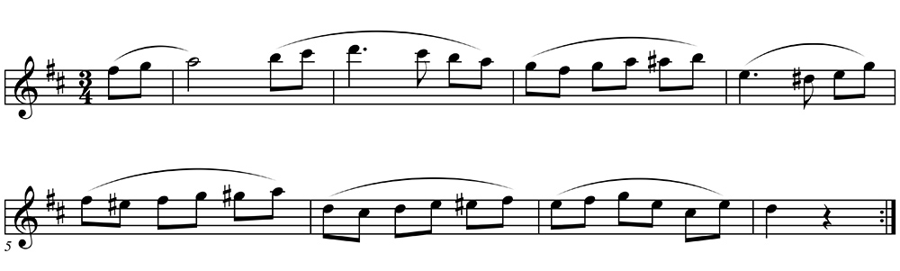 B Section Melody