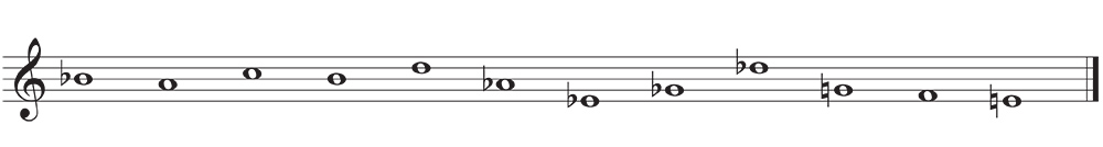 Tone Row Retrograde