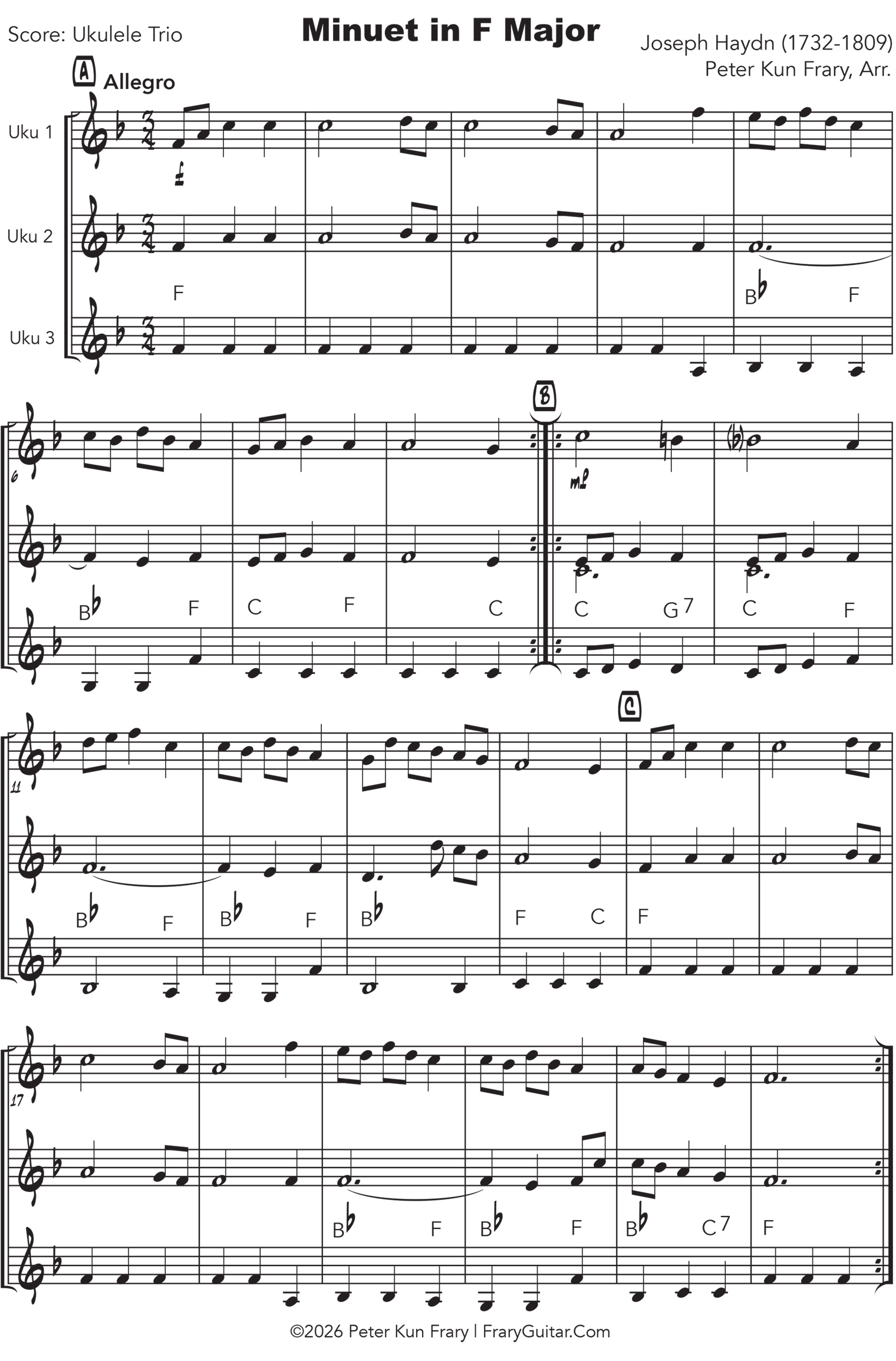 Haydn_Minuet_Trio_UKU_Score