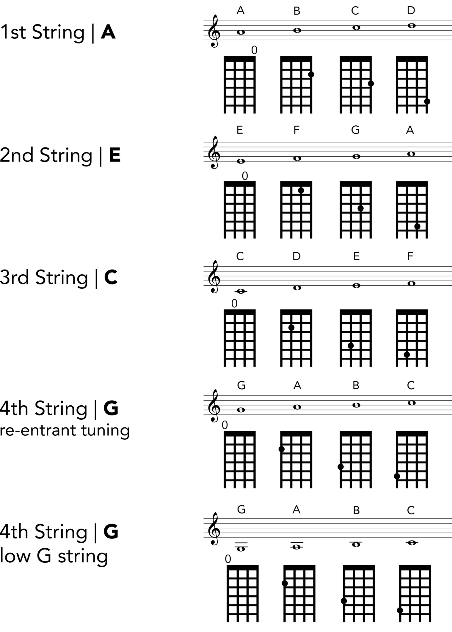 Fingerboard Chart